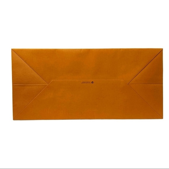 AUTHENTIC LOUIS VUITTON Gift bag Luxury Designer Presentation Orange Blue - Picture 7 of 7